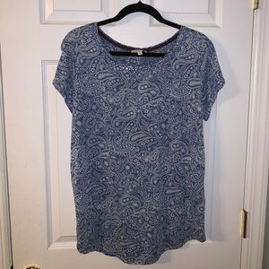 Blue& Cream colored paisley shirt from Monsoon(UK)